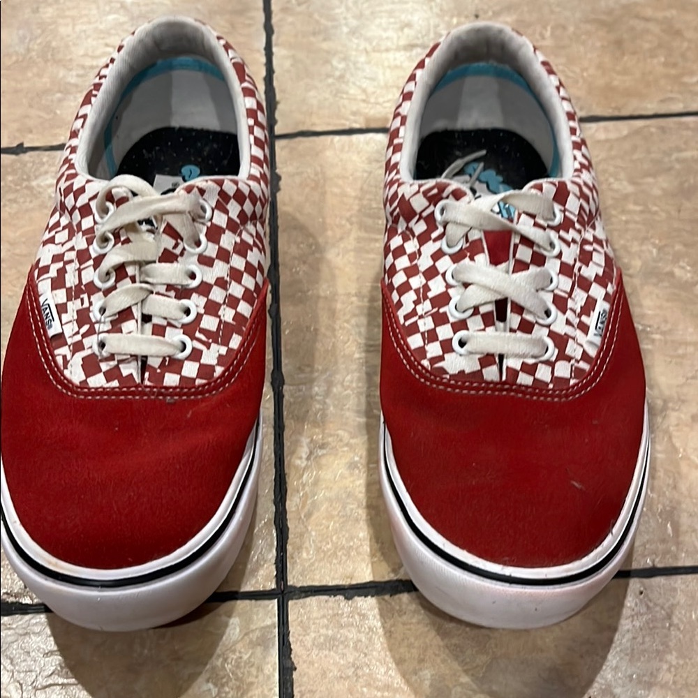 VansRed Checkered shoes
